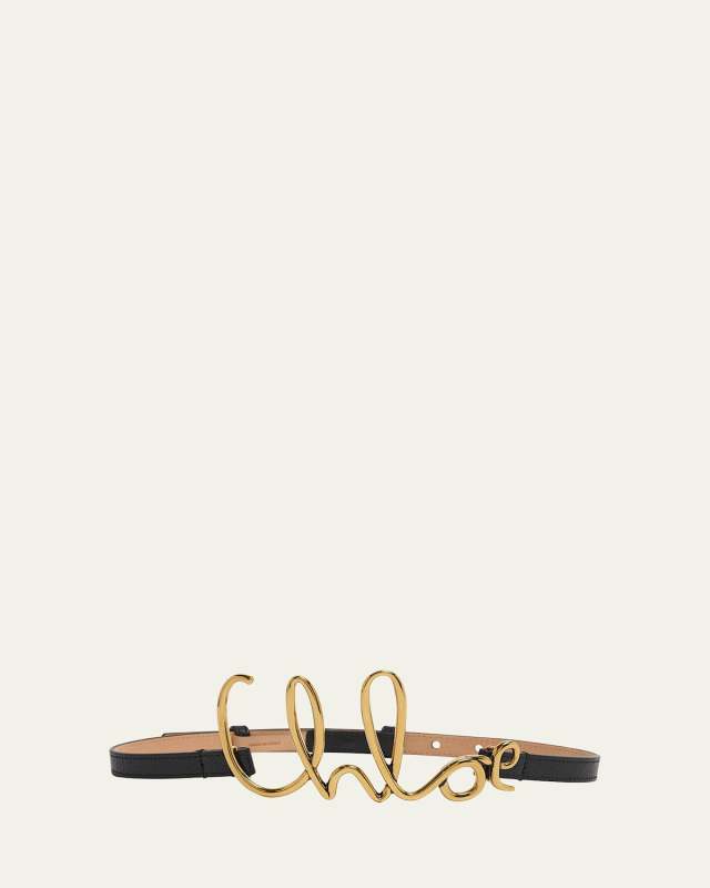 Signature Leather Belt